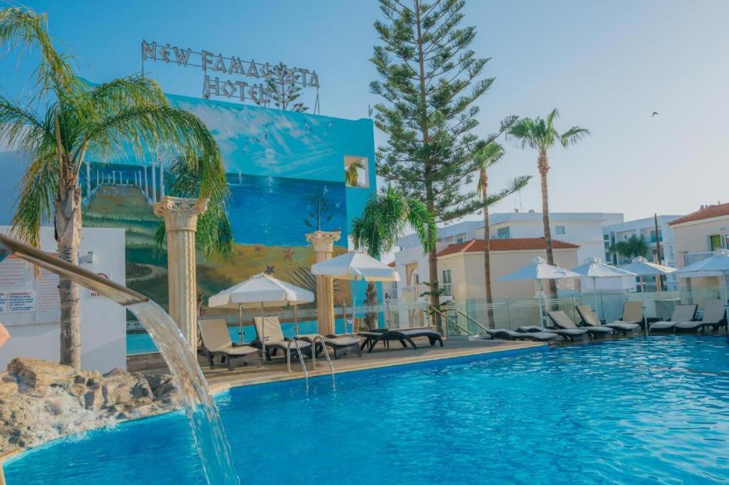 New Famagusta Hotel & Suites Agia Napa Exterior foto
